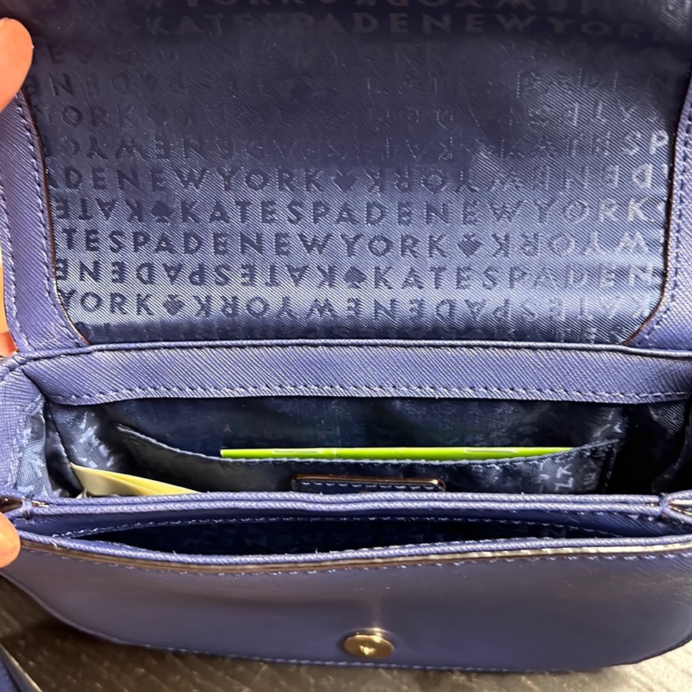 Kate spade Laurel way Blue mini crossbody bag - Picture 10 of 12